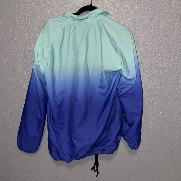 Victoria’s Secret blue ombré windbreaker jacket - Picture 2 of 8